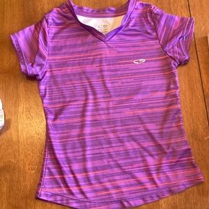 Champion XS (4/5) dri-fit material girls top. EUC.